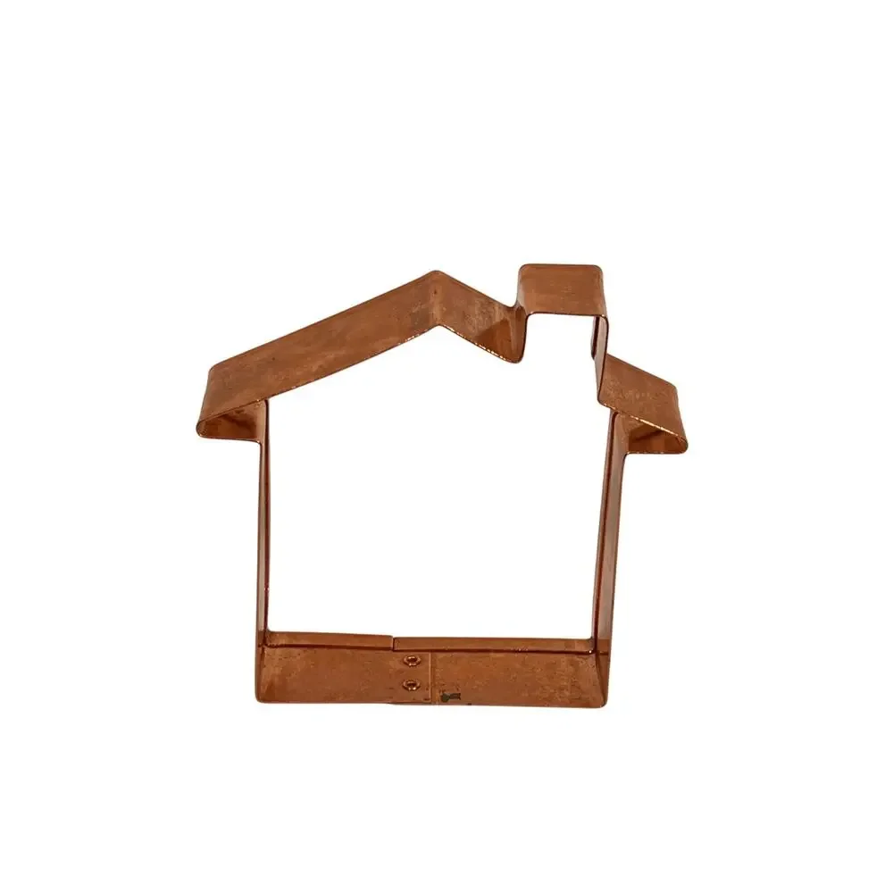 Southern Living At Home Copper House Shaped Cookie Cutter NEW
